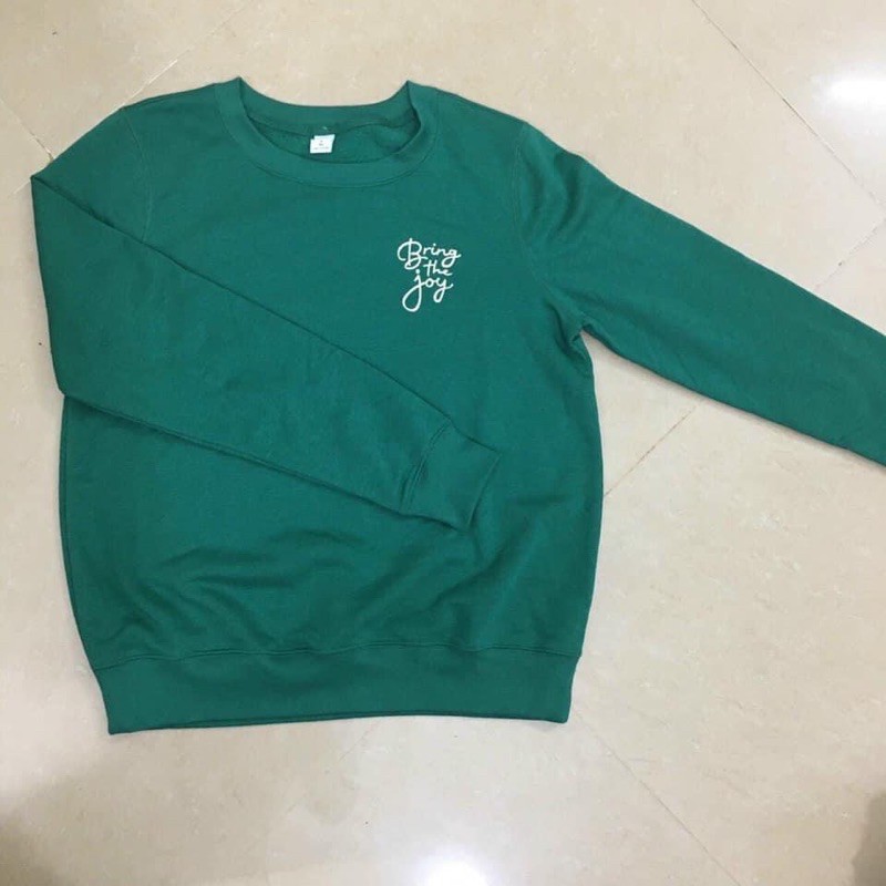 ANU002 - Áo nỉ da cá nam, nữ màu xanh lá đậm VnXK dư xịn Oldnavyyyy | BigBuy360 - bigbuy360.vn