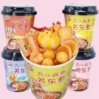 Lẩu cốc viên hongkong ăn liền ( có sẵn )