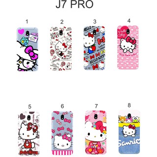 Ốp lưng Samsung Galaxy J7 Pro dẻo in hình Kitty