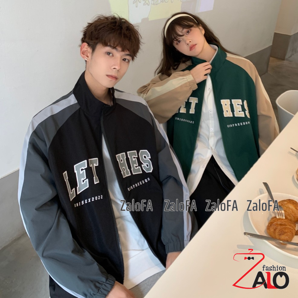 Áo Khoác Bomber Dù LETHES Nam Nữ Form Rộng 2 Lớp, Áo Khoác Áo Gió Bomber Bóng Chày Chống Nắng Thời Trang BABYTEE