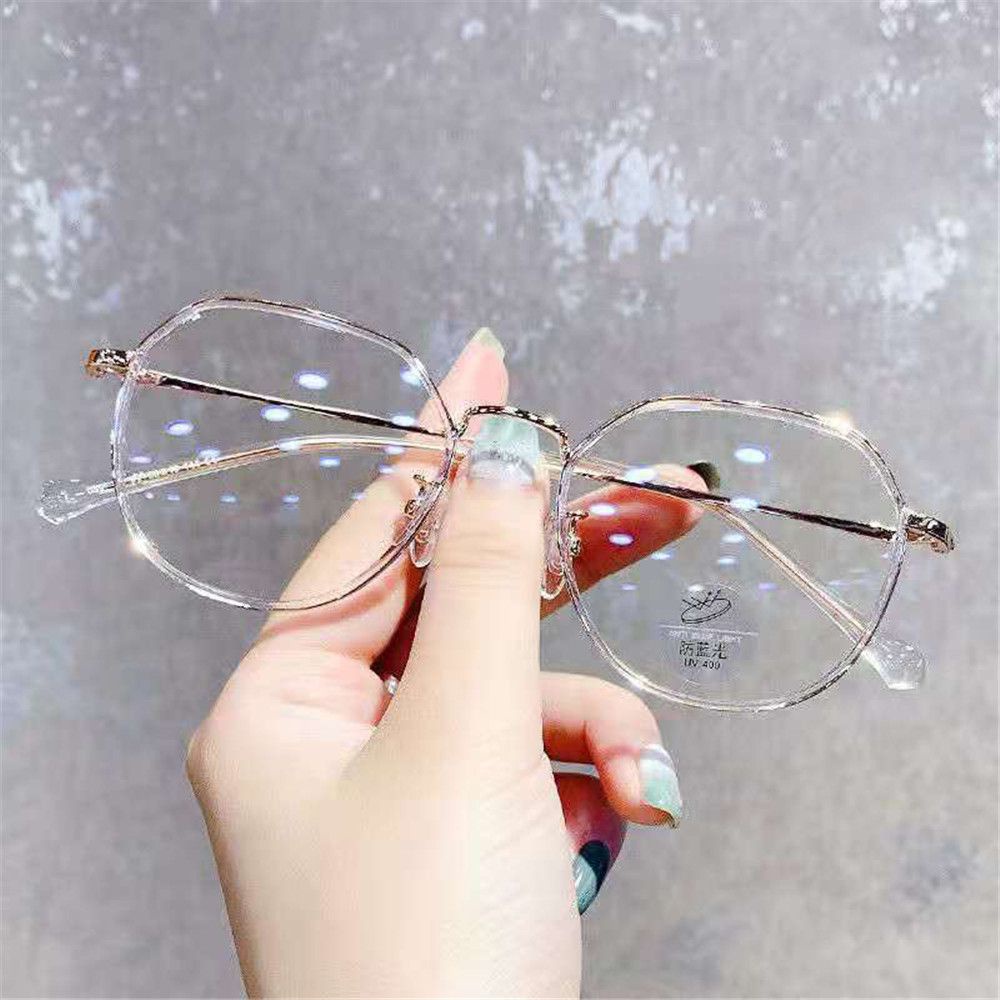 Mắt kính chống ánh sáng xanh thiết kế dễ thương phong cách cổ điển cho nam và nữ tùy chọn màu sắc