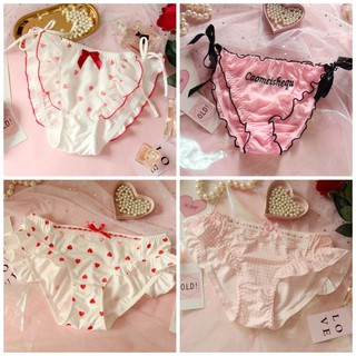 Quần Lót Phối Ren Quần Chip Cute Dễ Thương Cao Cấp - Có Sẵn