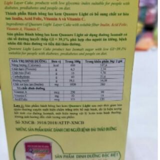 Bánh Quasure Light