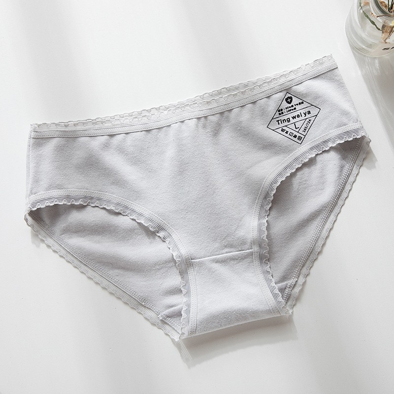 Quần lót nữ cotton cao cấp co giãn kháng khuẩn in hình đáng yêu dễ thương QL22 | BigBuy360 - bigbuy360.vn