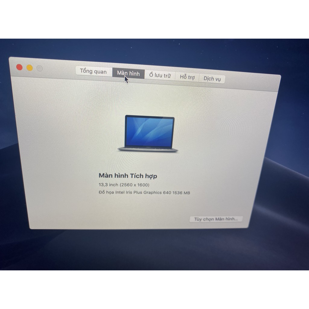 macbook Pro 2017 i5 Lõi Kép 2,3 GHZ 8/128GB