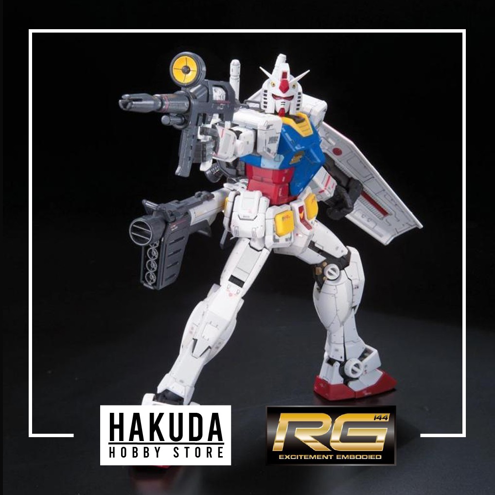 Mô hình RG 01 1/144 RX78 2 RX 78-2 - Chính hãng Bandai Nhật Bản