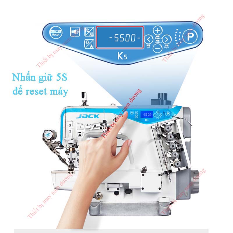 Máy kansai liền trục Jack K5-UT