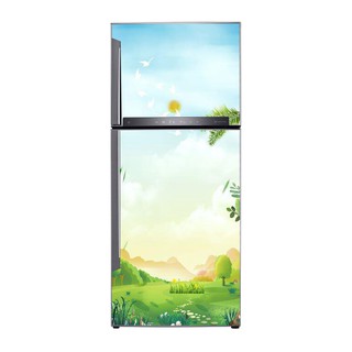 Decal trang trí tủ lạnh mẫu Phong cảnh đẹp kiểu 3
