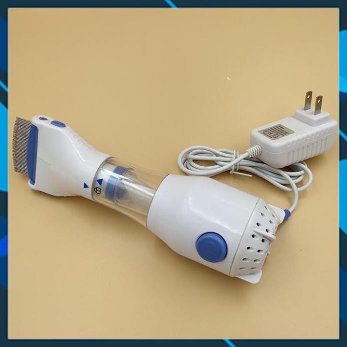 Lược Máy Chải Chấy Thông Minh Hút Chấy Bằng Từ Tính Thân Thiên Với Người Dùng Tặng Kèm 3 Túi Đựng