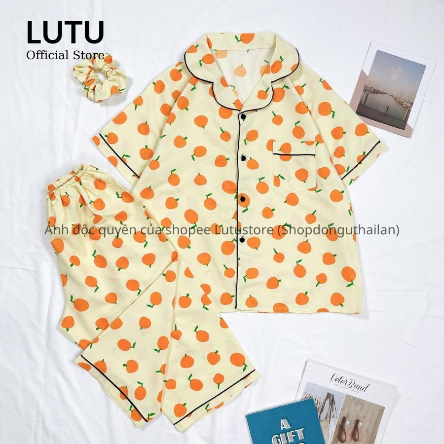 Bộ pijama áo cộc quần lửng siêu cute