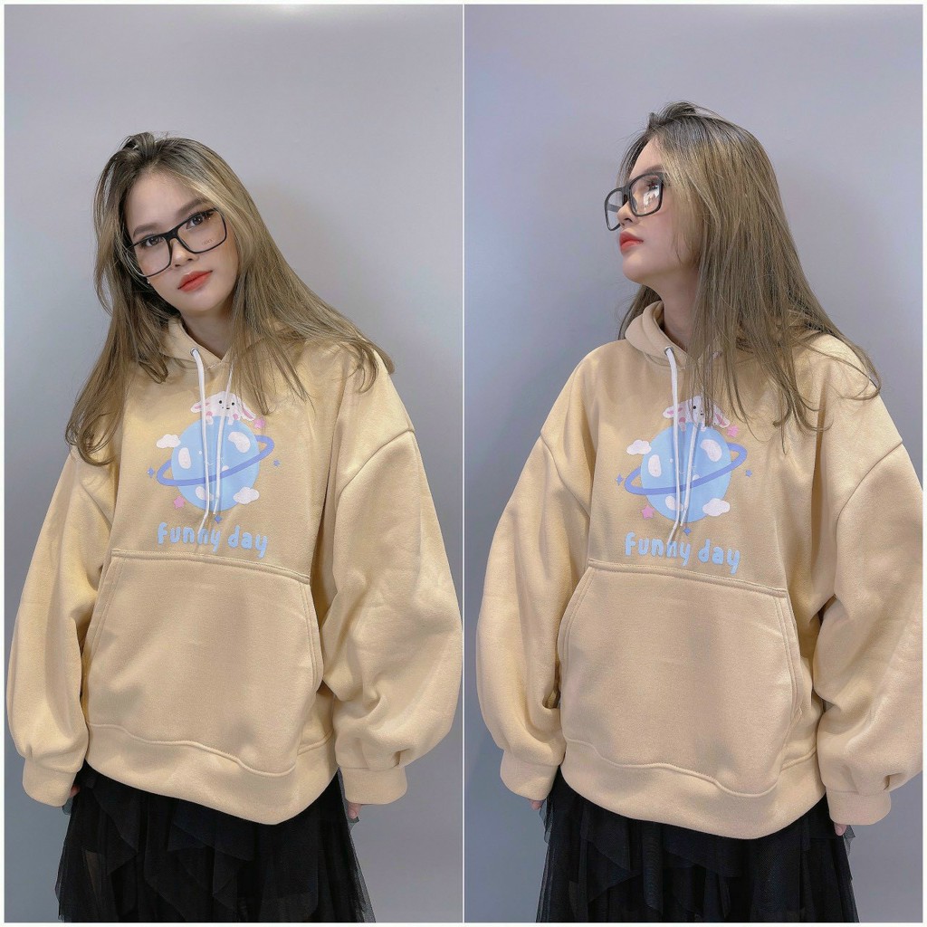 Áo Khoác nỉ Hoodie FUNNY DAY Áo hoodie thời trang Unisex FreeSize Dưới 63kg - Sumon Shop | BigBuy360 - bigbuy360.vn