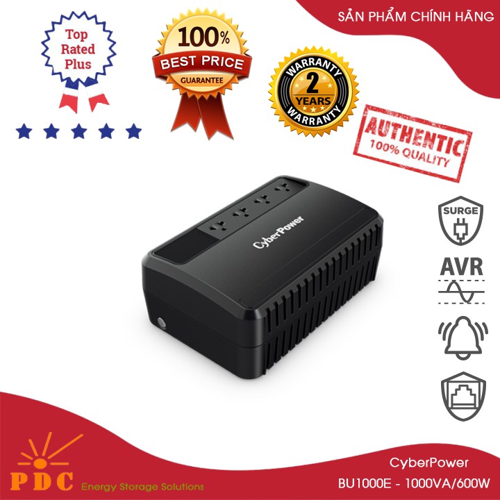 Bộ lưu điện CyberPower BU1000EA - 1000VA/600W Chính Hãng