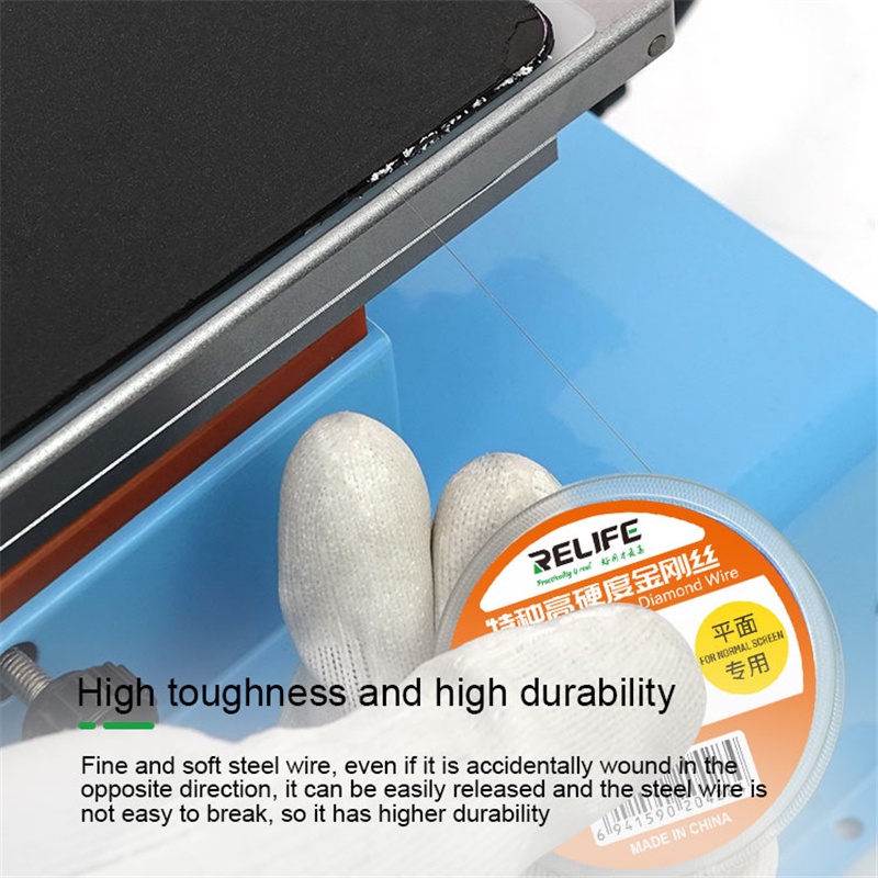 Cuộn Dây Cắt Kim Cương Độ Cứng Cao Màn Hình Cảm Ứng LCD Dây Hợp Kim Vàng Molybdenum