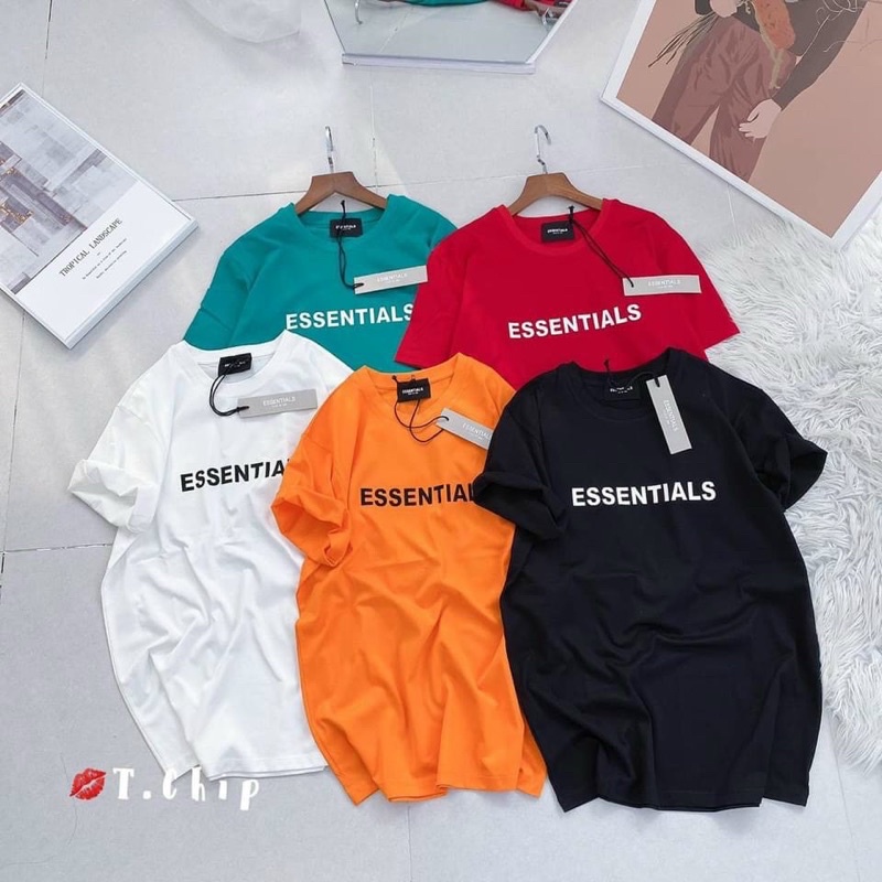 ÁO PHÔNG CHỮ ESSENNN CHẤT MÁT MS10892