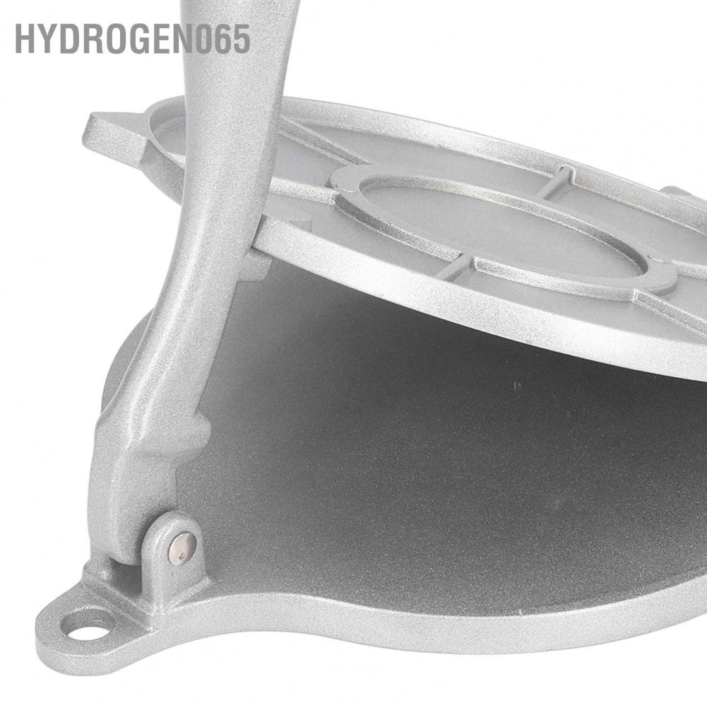 Máy ép Tortilla 7.7in Hợp kim nhôm chống rỉ bằng bạc làm bánh mì Quesadilla hạng nặng cho các cửa hàng ống tại nhà Hydrogen065