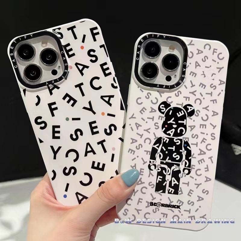 Ôp Điện Thoại Silicon Dẻo Hình Gấu Đơn Giản Chống Sốc Cho iphone 15promax 15pro 15 14 13 12 11 pro max xr ix xs max plus Ốp
