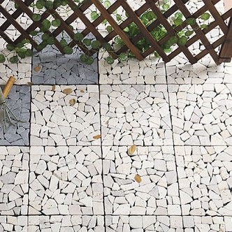Vỉ nhựa lót sàn đá thật KT 30x30cm