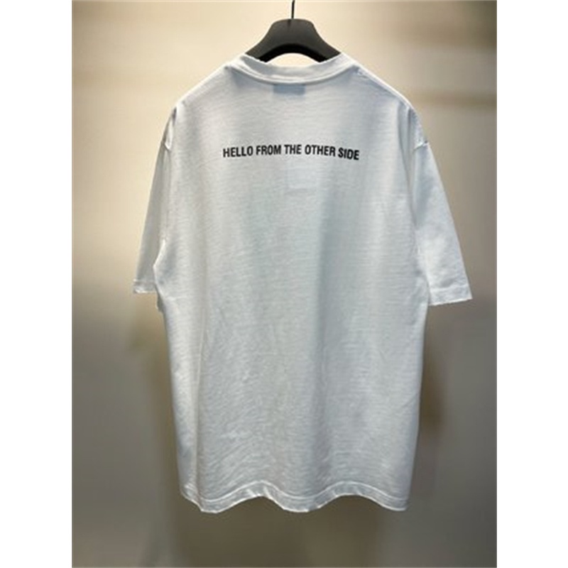 Áo Thun Cotton Ngắn Tay Rách Nước Thời Trang Cho Cặp Đôi