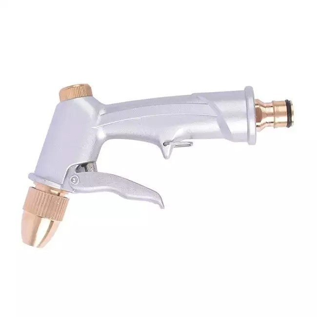 Vòi xịt rửa xe chuyên nghiệp tăng áp lực nước 300% phun nước rửa xe, tưới cây tăng áp đa năng (màu trắng)
