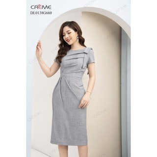 Đầm liền công sở Creme DL0138