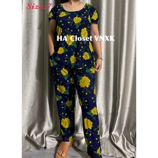 Bộ Thun Gân Hoa 3D Size TO(75-85ky)