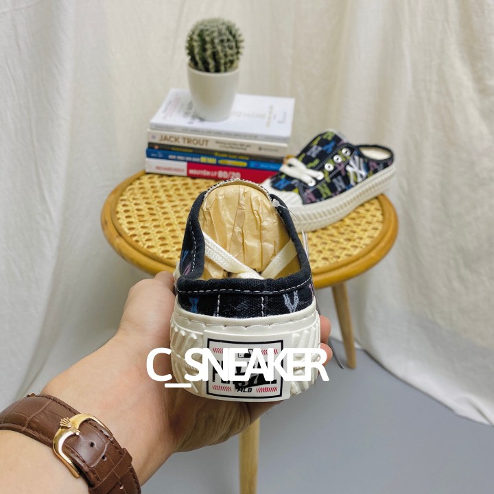 Giày thể thao đế bệt, giày sneaker sục M.L.B NY 7 màu