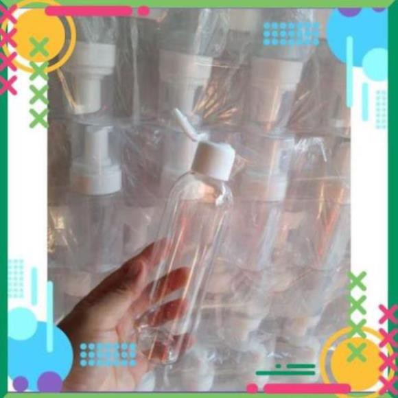 Chai Chiết Mĩ Phẩm ❤ TOP GIÁ RẺ ❤ Chai trong nắp bật 150ml,200ml,250ml , Chai lọ chiết mỹ phẩm , , phụ kiện du lịch