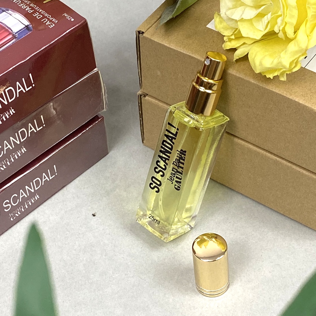 Nước hoa nội địa trung Jean Paul Gaultier So Scandal 25ml thơm lâu hương thơm táo bạo gợi cảm