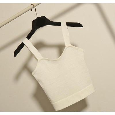 [Mã FAMAYWA giảm 10K đơn 50K] Áo hai dây lửng màu trơn điệu đà và quyến rũ cho nữ | BigBuy360 - bigbuy360.vn