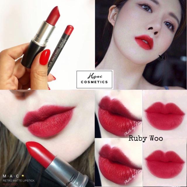 Son MAC Chính Hãng RUBY WOO/DEVOTED TO CHILI/LADY DANGER/DANGEROUS/MARRAKESH - Hàng đủ bill bao check | BigBuy360 - bigbuy360.vn