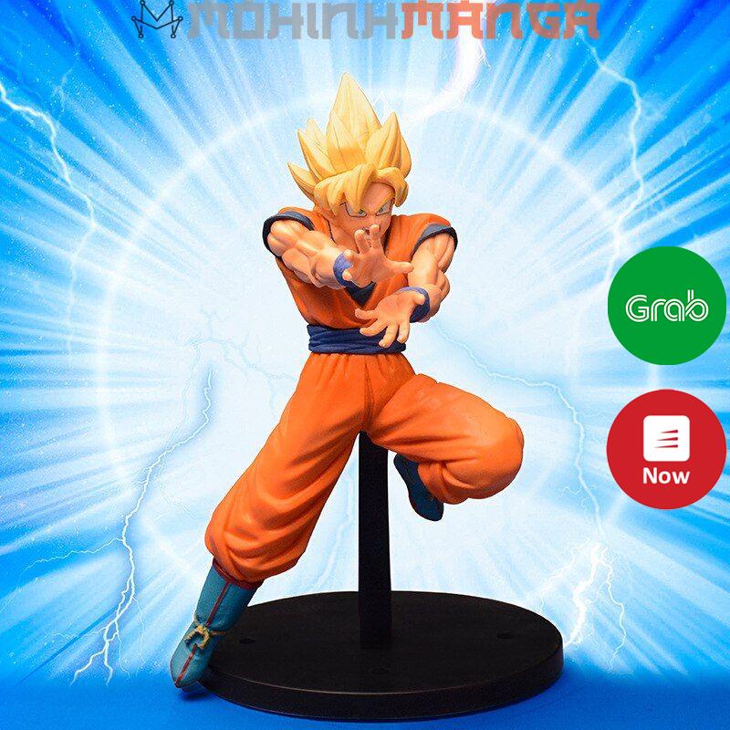 [CÓ QUÀ] Mô hình The Android Battle with Dragon Ball Fighterz Super Saiyan Son Goku Figure Bảy viên ngọc rồng Songoku