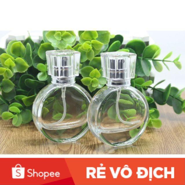 Chai lọ nước hoa hình chữ O 25ml / lọ chiết nước hoa [giá sỉ tận gốc]