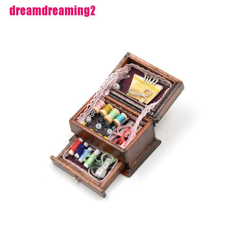 Bộ Dụng Cụ Vá Mini Cho Nhà Búp Bê Tỉ Lệ 1: