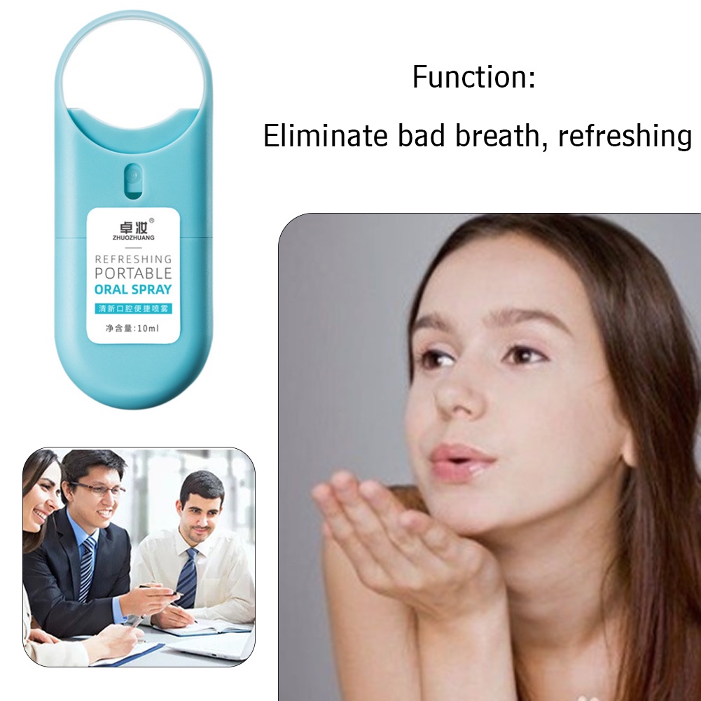 Chai xịt miệng chăm sóc làm sạch hơi thở tươi mát 10ml