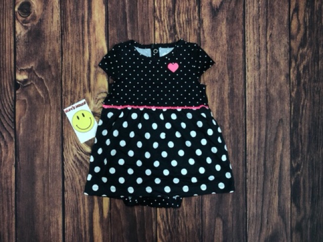 Combo 2 body váy bé gái