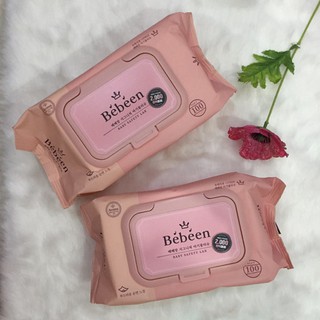 Khăn ướt Bebeen Hàn Quốc 100 Tờ