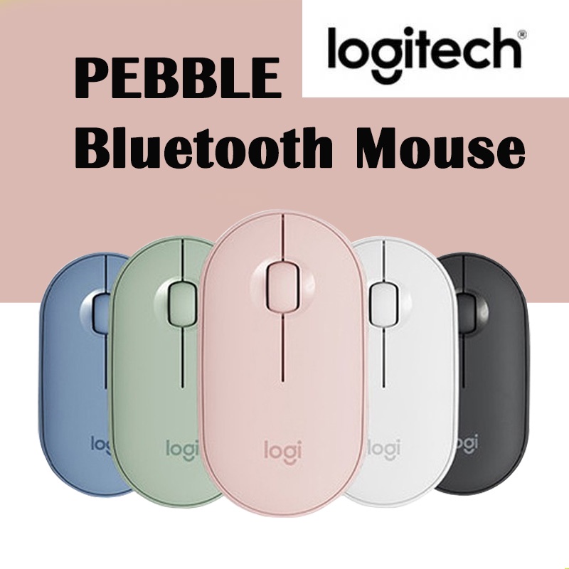 Chuột Bluetooth không dây Logitech Pebble M350 1000DPI 100g nhiều màu sắc