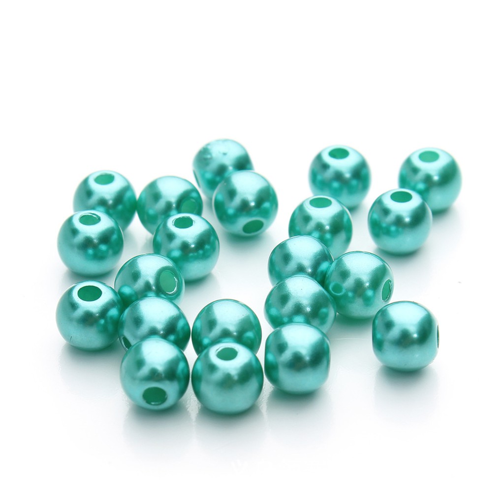 Set 100 Hạt Ngọc Trai Giả 6mm Làm Vòng Tay / Dây Chuyền