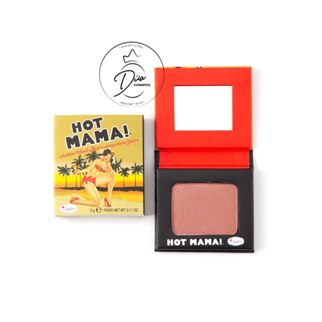 [Đủ bill] Phấn má The Balm Hot Mama