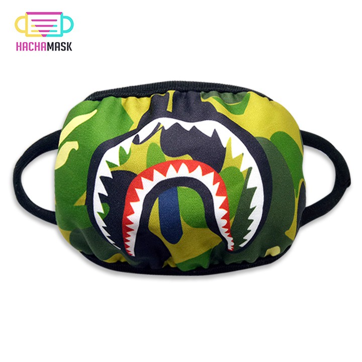 Khẩu Trang BAPE.SHARK Cá Mập - Đủ Mẫu Nguyên Kho