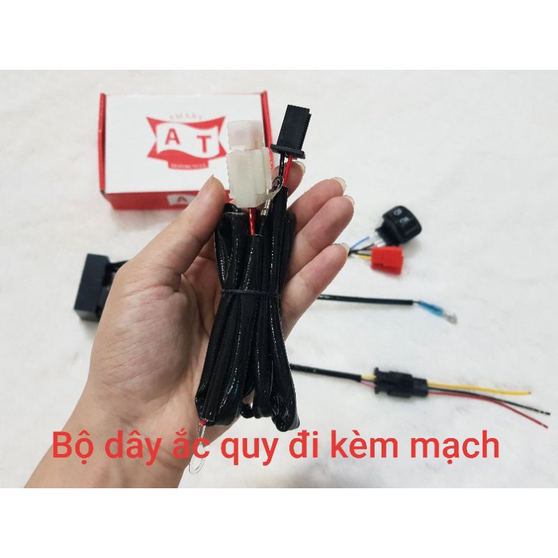 Mạch bật tắt đèn chính và trợ sáng bi mini auto passing cho winner x bảo hành 12 tháng