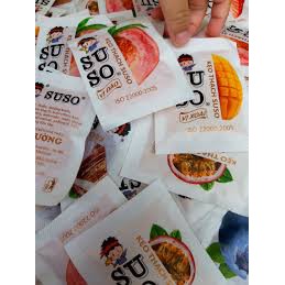 Kẹo thạch SuSo gói 380g thạch zaizai kẹo thạch su số củ ấu