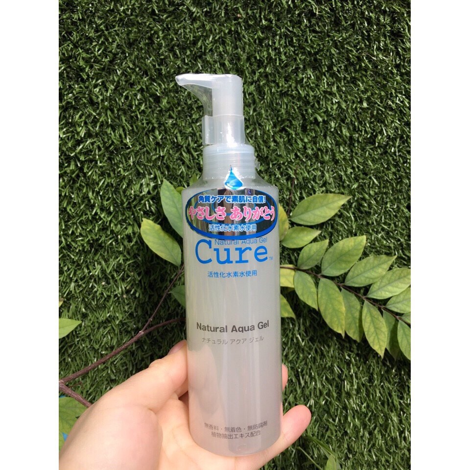 Tẩy tế bào chết Cure Nhật Bản- Natural Aqua Gel 250ml. Chiết xuất tự nhiên làm mềm mịn, an toàn cho mọi loại da