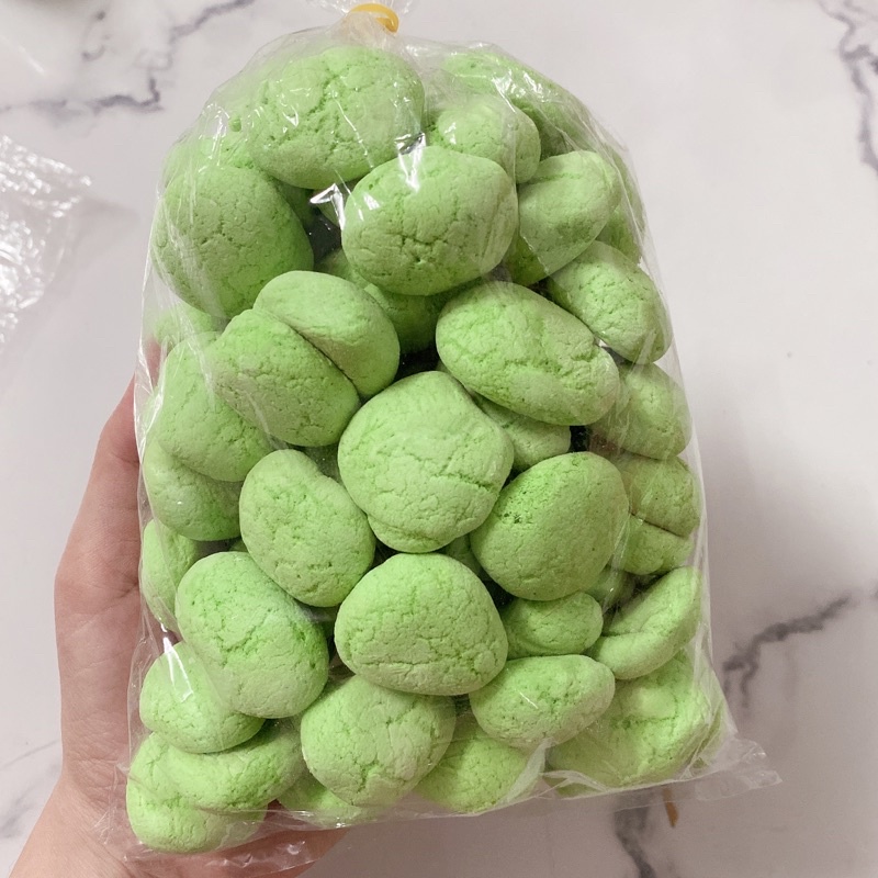 Bánh bao sữa matcha trà xanh (1 bịch gồm 60 cái bánh)