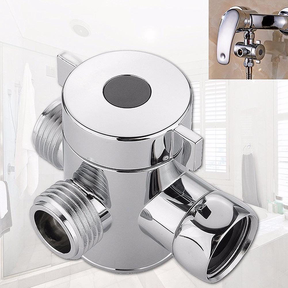 Van Chia 3 Cổng Cho Vòi Hoa Sen Nhà Tắm G1/2" M/F