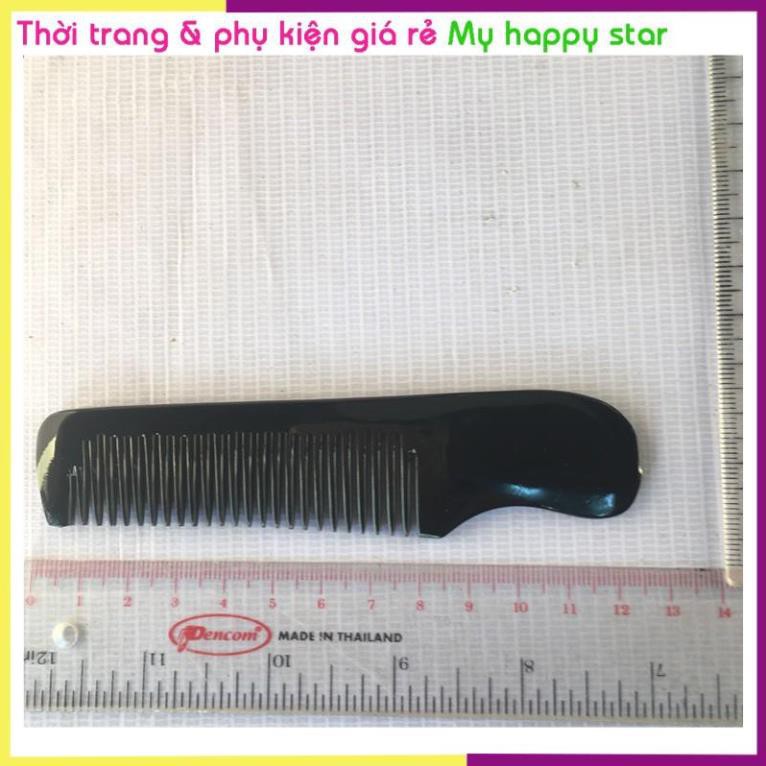 Lược chải tóc sừng bò cao cấ (L25 Nam nhỏ đen)