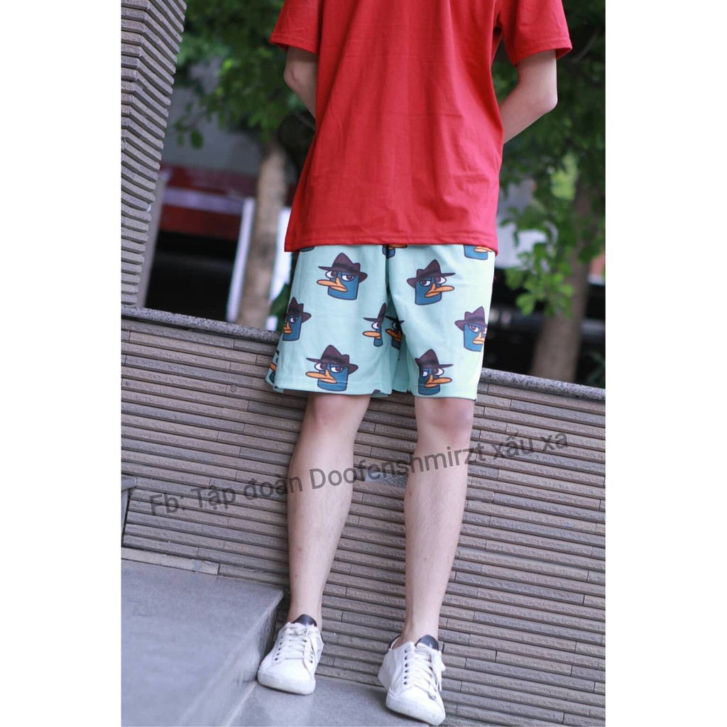 Quần Short Hoạt hình Vịt Perry