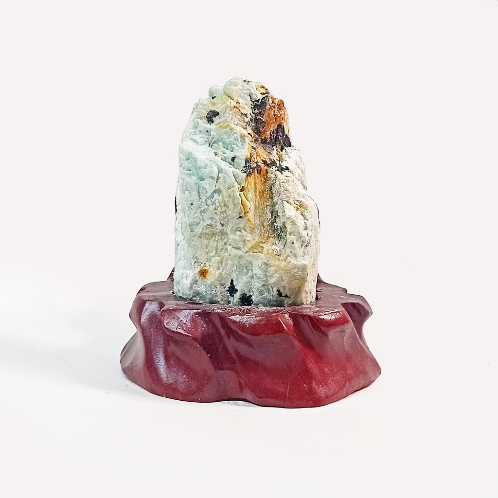 01 Viên Đá Thô Aquamarine BigSize (Không kèm đế) 0,5kg- 1kg- 1,5kg- 2kg