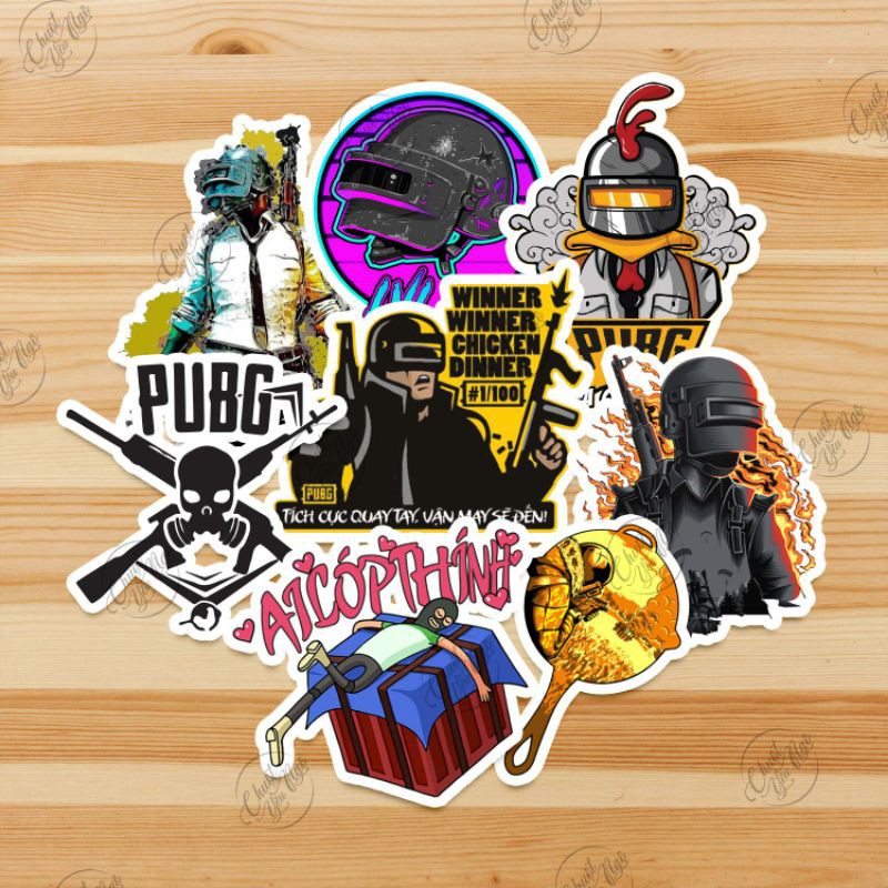 Sticker 120 hình PUBG