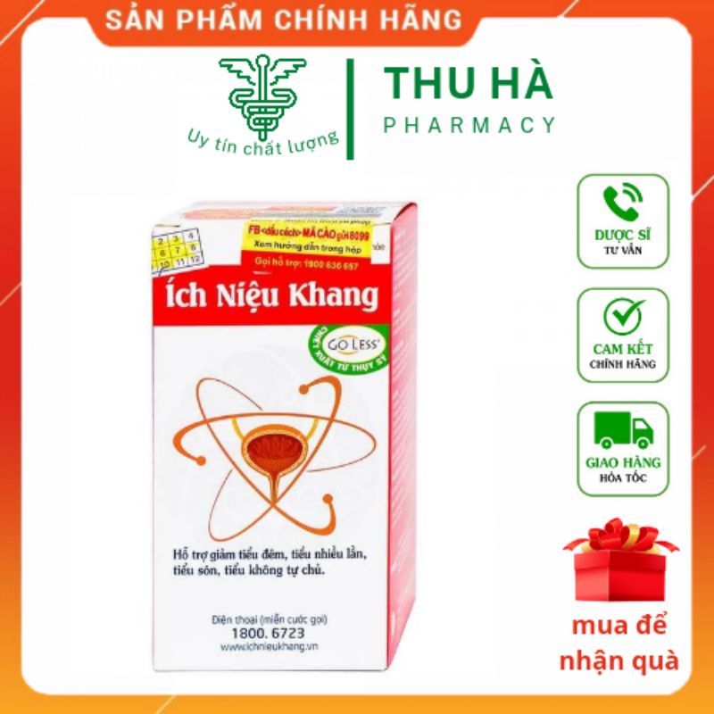 [ Có tem tích điểm] Ích Niệu Khang - tiểu nhiều , tiểu không tự chủ